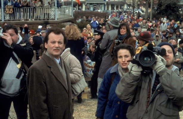 Bill Murray in Groundhog Day