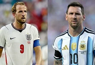 WK voetbal: Engeland - Argentinië