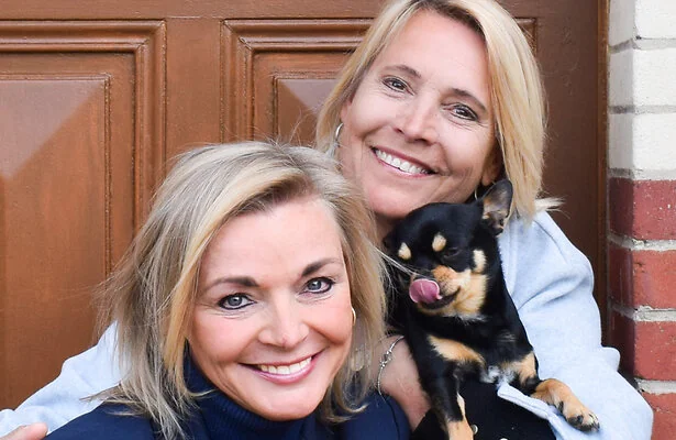 Barbara en Jolande