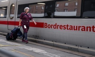 Im Einsatz für die Bahn