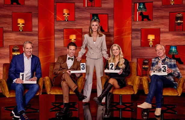 Gert Verhulst, James Cooke, Wendy van Dijk, Britt Dekker, Martien Meiland