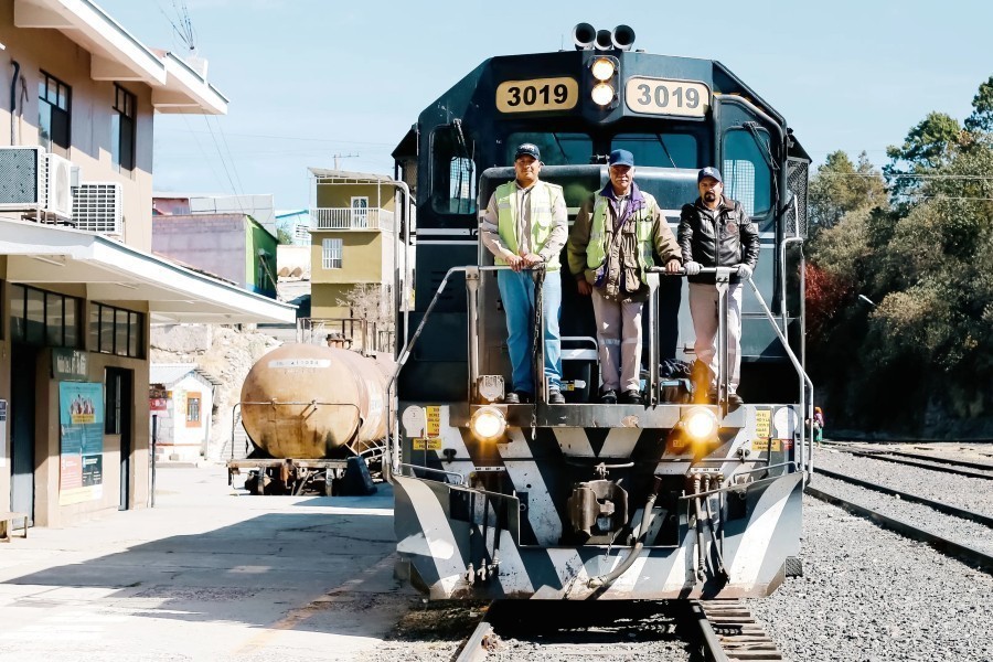 World's greatest train journeys from above