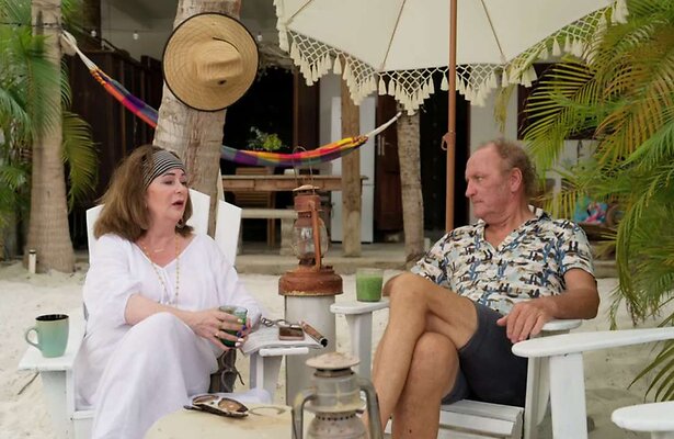 Ceciel en Fred in B&B Vol Liefde