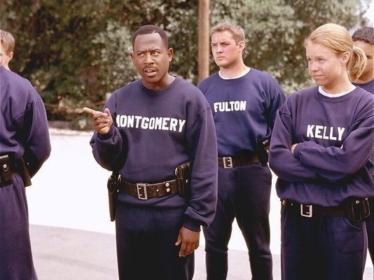 Martin Lawrence in de beveiliging
