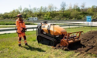 Alarm auf dem Asphalt - Autobahnmeisterei im Einsatz