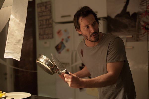 Aankloppen bij Keanu Reeves