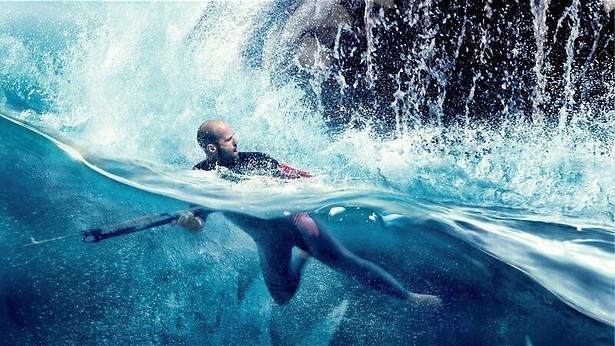 Jason Statham en de reuzenhaai
