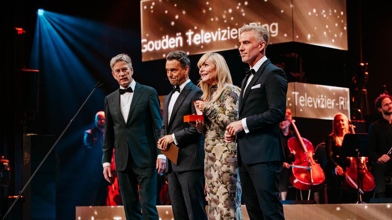 WIDM-presentatoren tijdens Gala 2026