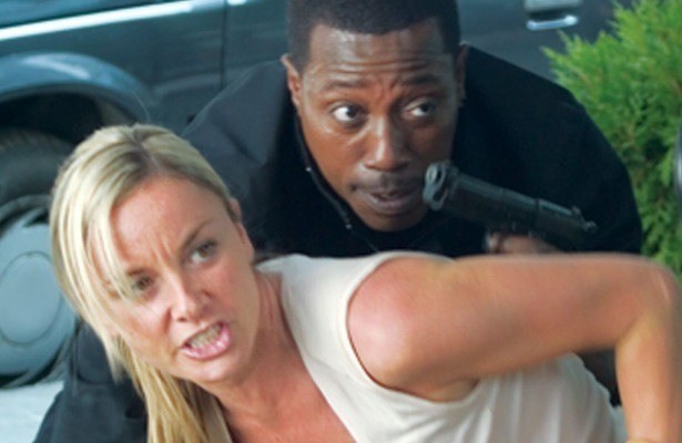 Wesley Snipes en Tamzin Outhwaite in 7 Seconds