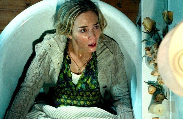 Emily Blunt voor A Quiet Place