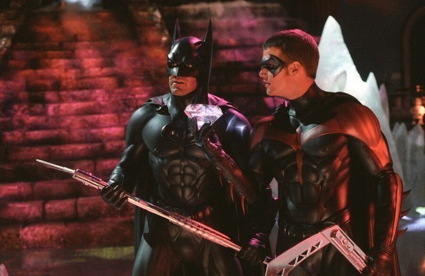 George Clooney en Chris O'Donnell in Batman & Robin