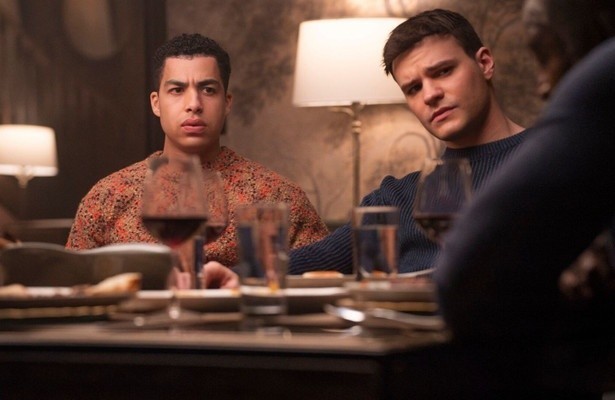 Marcus Scribner en Mika Amonsen in Boston Blue