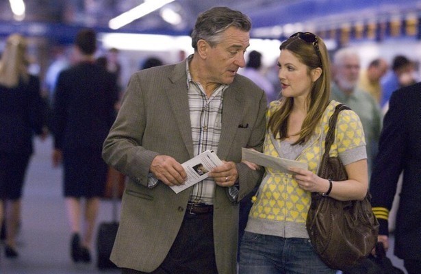 Robert De Niro en Drew Barrymore in Everybody's Fine