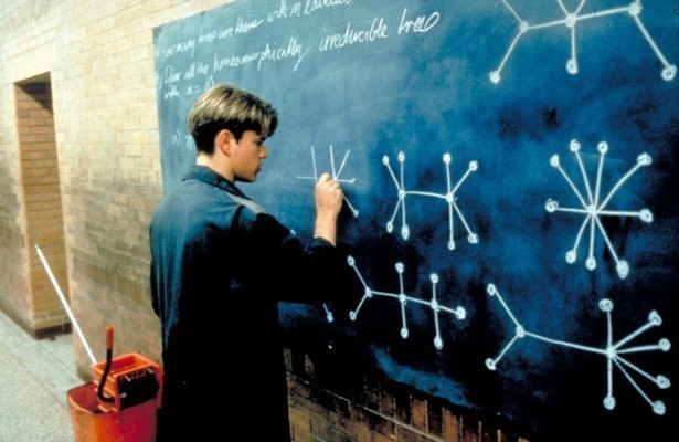 Matt Damon als Will Hunting in Good Will Hunting