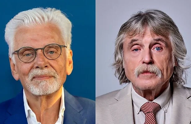 Jan Slagter en Johan Derksen