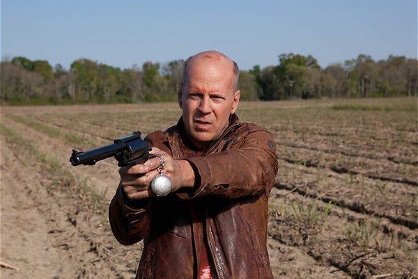 Joseph Gordon-Levitt moet Bruce Willis vermoorden.