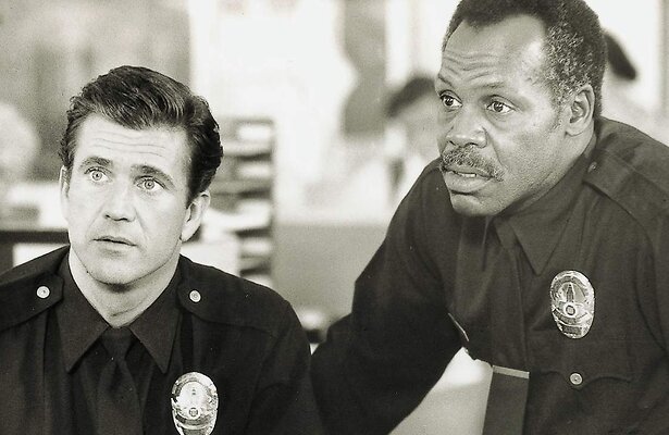 Mel Gibson en Danny Glover in Lethal Weapon-filmreeks