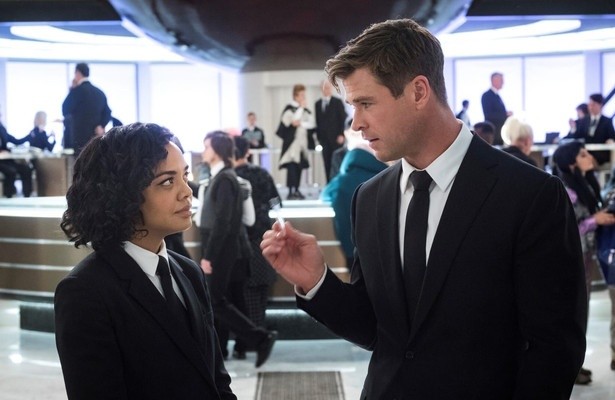 Chris Hemsworth en Tessa Thompson in Men in Black: International