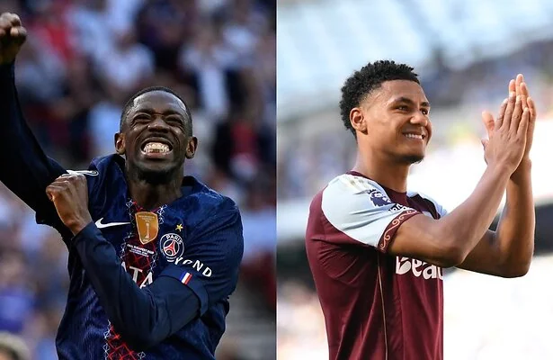 Ousmane Dembele (PSG) vs. Ollie Watkins (Aston Villa)