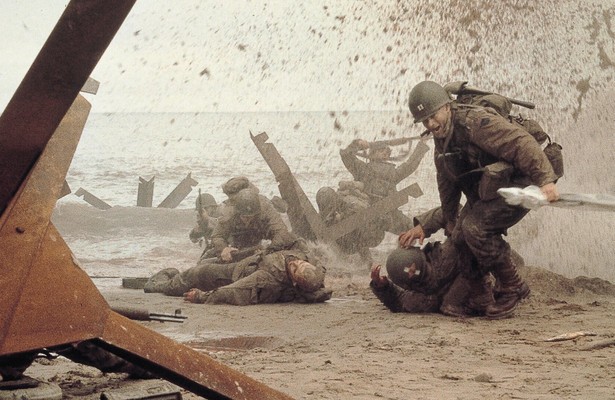 Tom Hanks in Saving Private Ryan