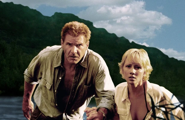 Harrison Ford en Anne Heche in Six Days Seven Nights