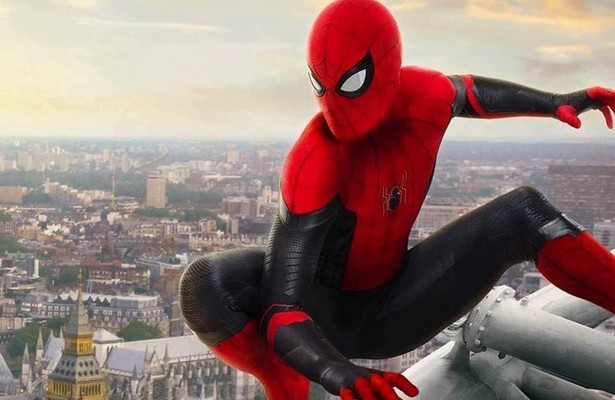 Tom Holland voor Spider-Man: Far from Home