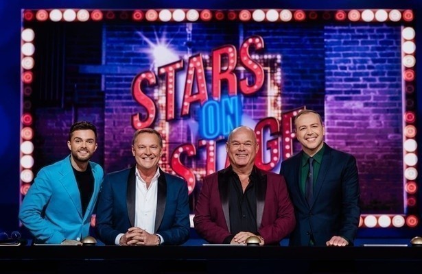 Buddy Vedder, Albert Verlinde, Paul de Leeuw en Jamai Loman voor Stars on Stage