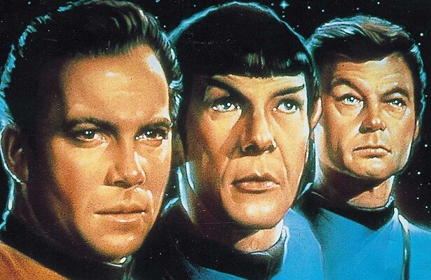 William Shatner, Leonard Nimoy en De Forest Kelly in Star Trek: The Motion Picture