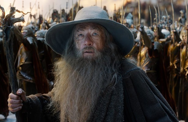 Ian McKellen als Gandalf in The Hobbit: The Battle of the Five Armies