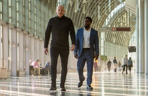 Woody Harrelson en Kevin Hart in The Man from Toronto