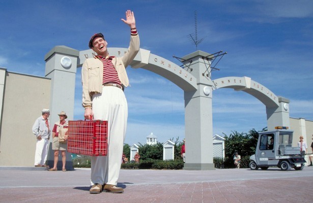 Jim Carrey in The Truman Show