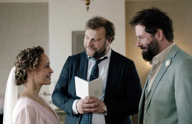 Anouk Maas, Bas Keijzer en Hendrik Jan Bökkers in Woeste Grond