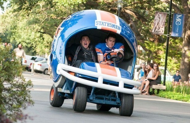 Jonah Hill en Channing Tatum in 22 Jump Street