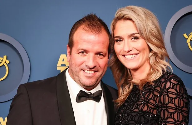 Rafael van der Vaart en Estavana Polman