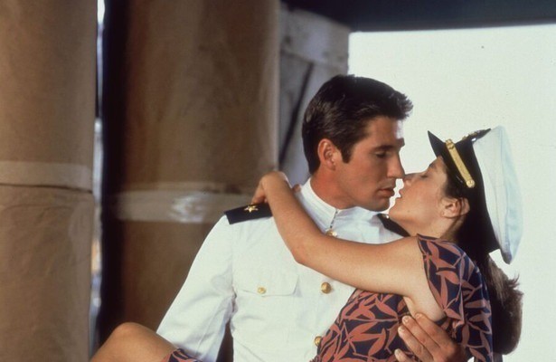 Richard Gere en Debra Winger in An Officer and a Gentleman
