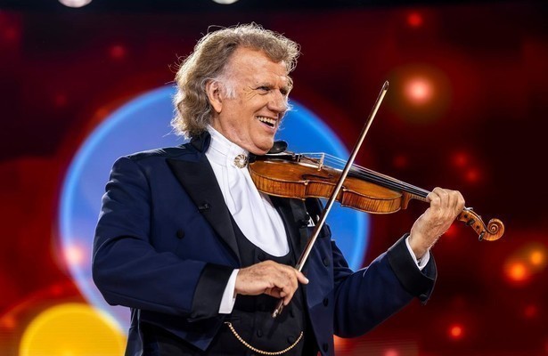 André Rieu tijdens André Rieu op het Vrijthof
