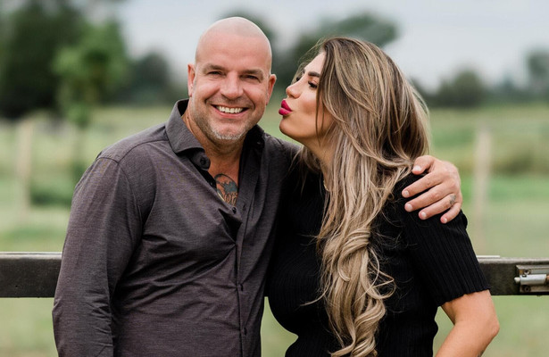Andy van der Meijde en Melisa Schaufeli voor Andy & Melisa