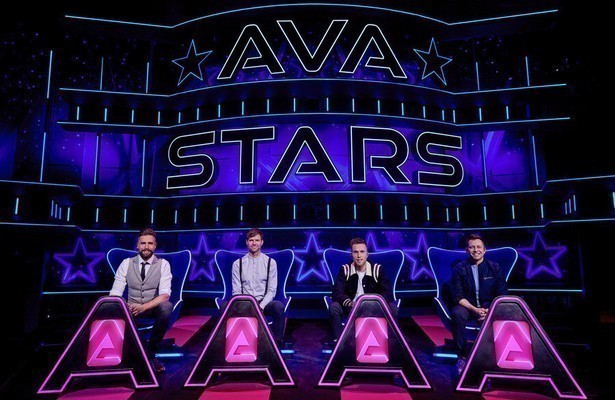 Nick Schilder, Simon Keizer, Nicky Romero en Dan Karaty in Avastars