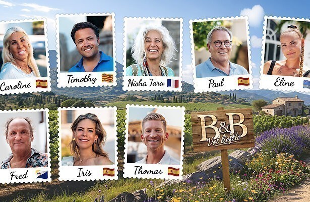 Dit zijn de acht eigenaren van het zesde seizoen van B&B Vol Liefde