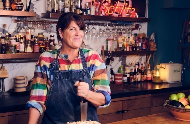 Yvette van Boven voor Bij Van Boven thuis