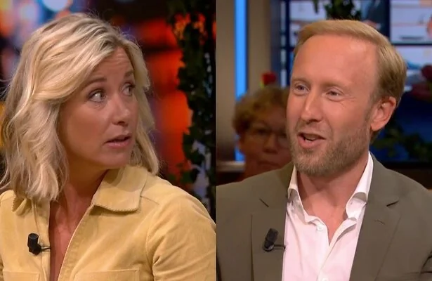 Carrie ten Napel en Raymond Mens
