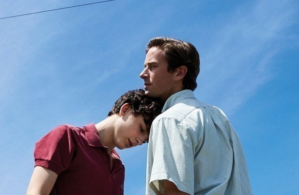 Timothée Chalamet en Armie Hammer in Call Me by Your Name