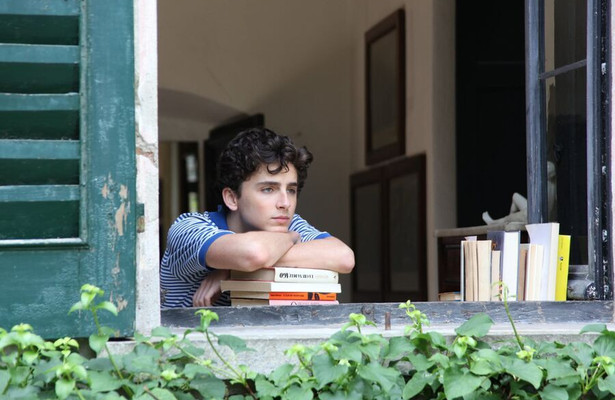 Timothée Chalamet in Call Me by Your Name