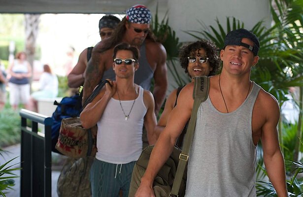 Channing Tatum en Matthew McConaughey in Magic Mike XXL