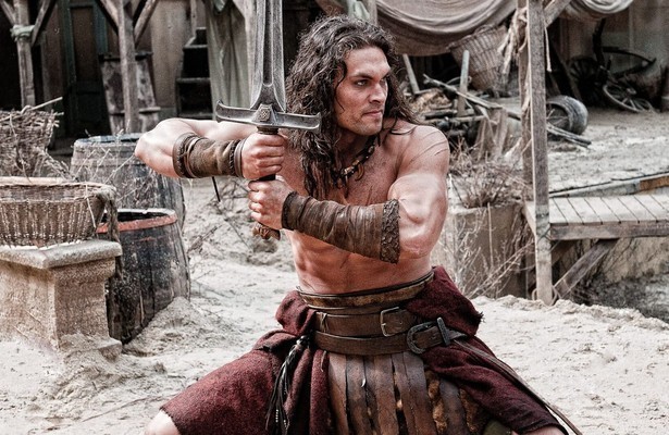 Jason Momoa in Conan the Barbarian