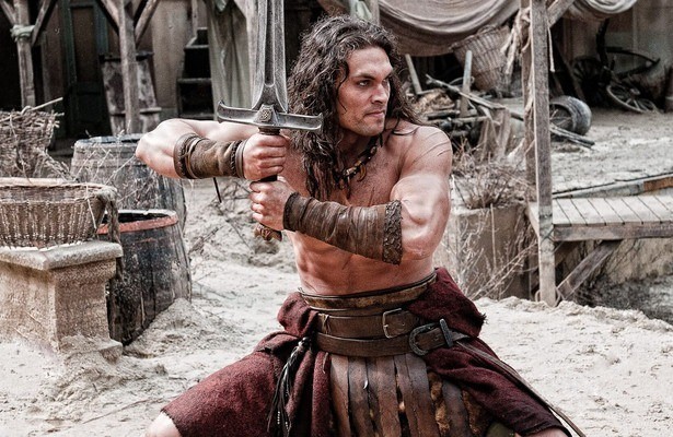 Jason Momoa in Conan the Barbarian
