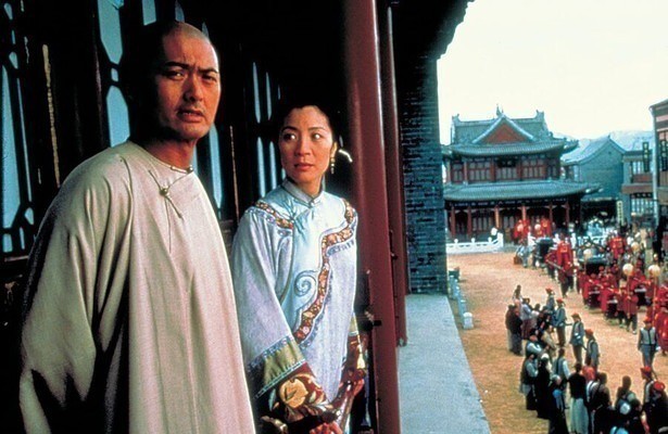 Yun-Fat Chow en Zhang Ziyi in Crouching Tiger, Hidden Dragon