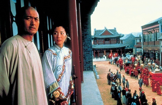 Yun-Fat Chow en Zhang Ziyi in Crouching Tiger, Hidden Dragon