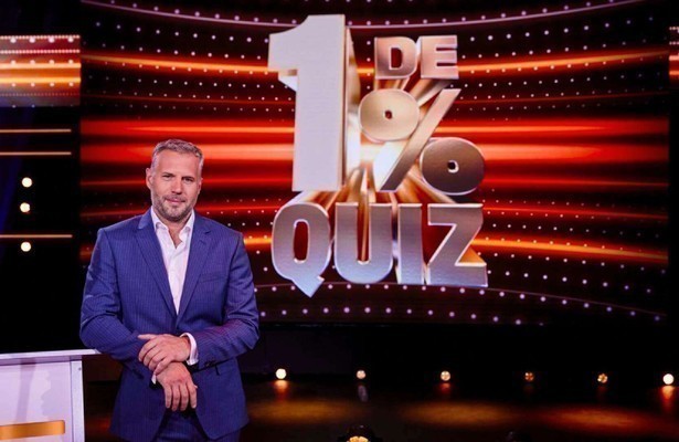 Tijl Beckand voor De 1% Quiz