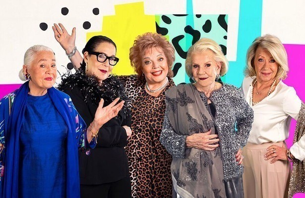 De cast van De Grannies van Amsterdam